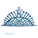 Krone Strass 8669 - blau/türkis Krone Strass 8669 - blau/türkis